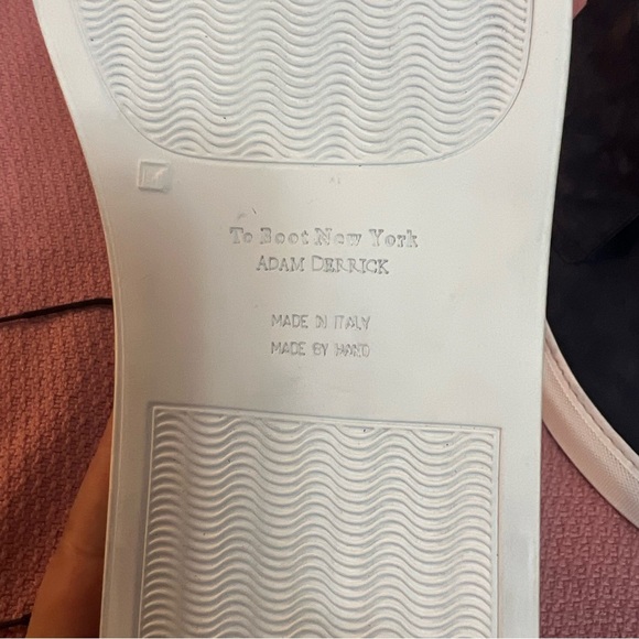 To Boot New York Argento Blue Suede Lace Up Sneakers Size 11.5 Chukka Lace up - Picture 9 of 9